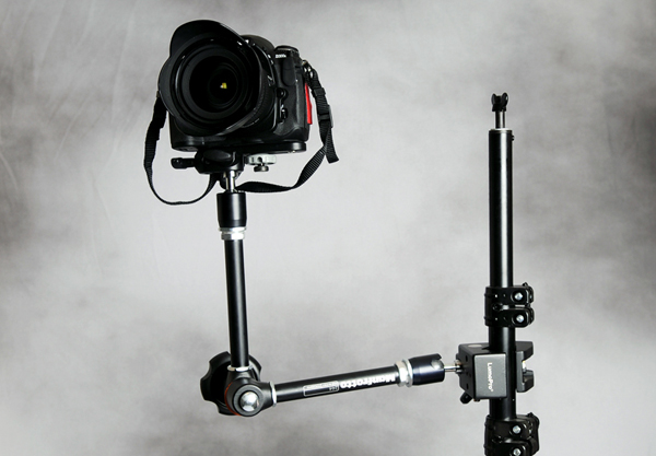 A remote camera mounted.